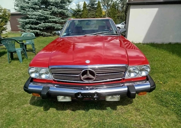 Mercedes-Benz SL cena 139000 przebieg: 111000, rok produkcji 1987 z Ogrodzieniec małe 781